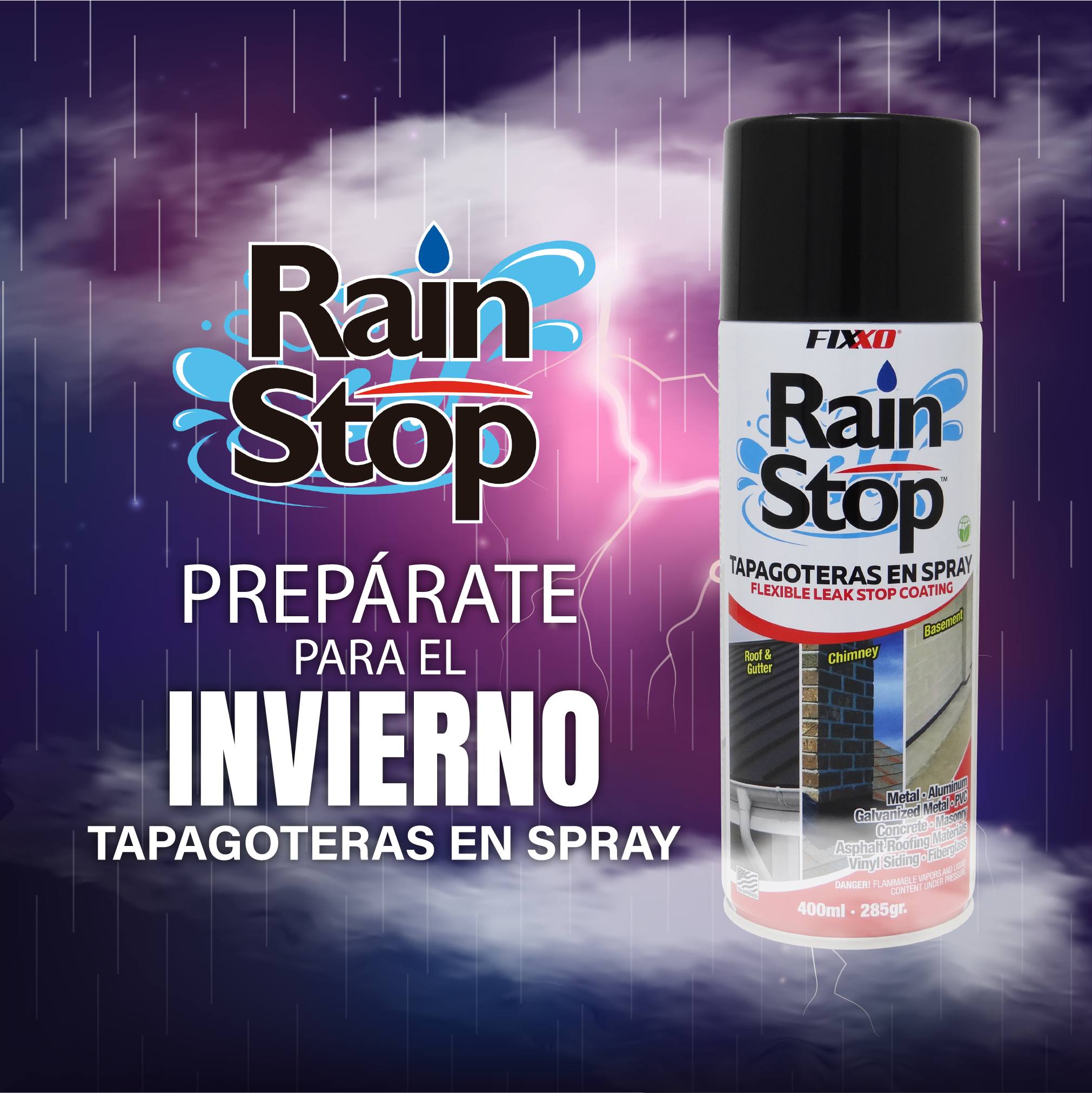 RAIN STOP-DILE ADIOS A LAS GOTERAS